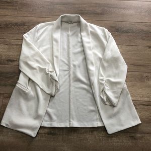BOGO 50% SALE! Maurices White Shawl Collar Blazer